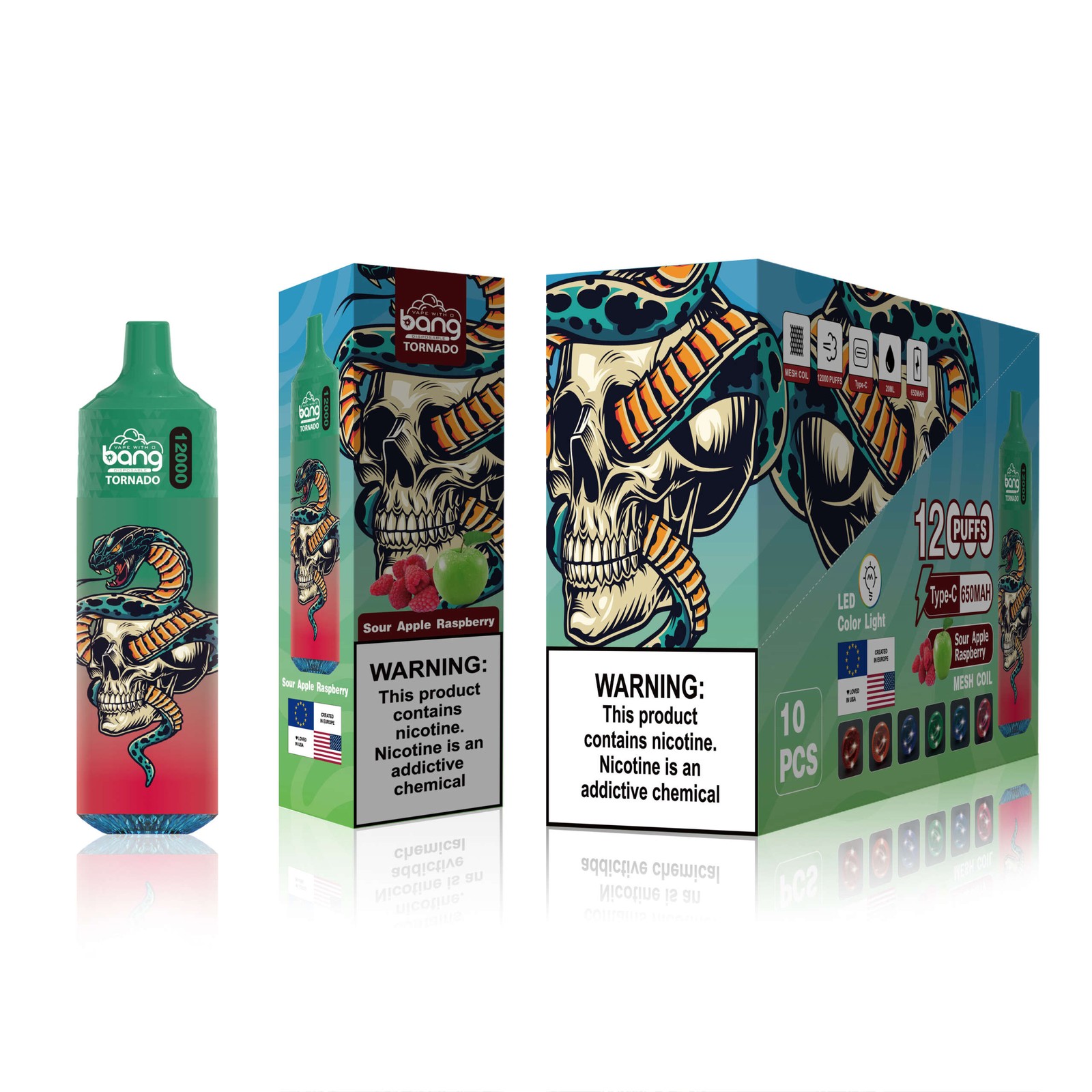 Bang Tornado 12000 Puffs Disposable Vape in Bang Tornado 12000 00011 Scaled flavor
