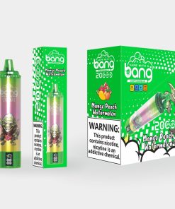 Bang Tornado 20000 20K Puffs LED Display Edition Disposable in Mango Peach Watermelon flavor