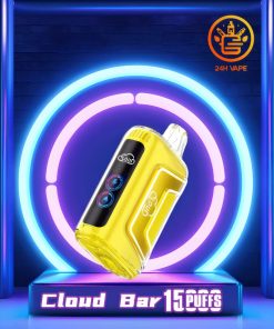 Cloud Bar 15000 boccate - Edizione originale con display LED - Sigaretta elettronica usa e getta in versione Randm Crystal 15000 00002 - Aroma scalato