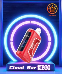 Cloud Bar 15000 boccate, edizione originale, vaporizzatore usa e getta con display LED, colore Randm Crystal 15000 00008, aroma scalato