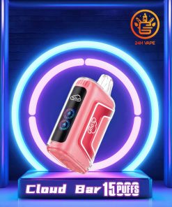 Cloud Bar 15000 boccate, edizione originale, vaporizzatore usa e getta con display LED, colore Randm Crystal 15000 00009, aroma scalato