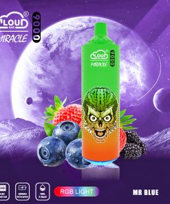 Cloud Bar Miracle 9000 Puffs Original Edition Disposable Vape in Cloud Bar Miracle 9000 flavor