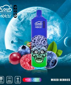Cloud Bar Miracle 9000 Puffs Original Edition Disposable Vape in Cloud Bar Miracle 9000 flavor