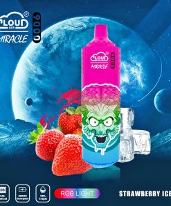 Cloud Bar Miracle 9000 Puffs Original Edition Disposable Vape in Cloud Bar Miracle 9000 flavor