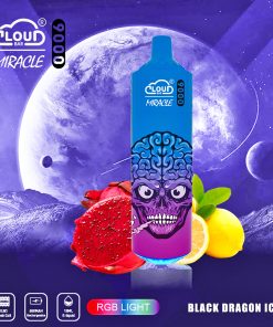 Cloud Bar Miracle 9000 Puffs Original Edition Disposable Vape in Cloud Bar Miracle 9000 flavor