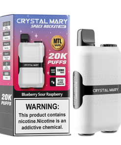 CRYSTAL MARY 20000 20K Puffs Vape Dual Mesh LED Display Disposable Vape EU Warehouse in 24 crystal mary 20000 20k blueberry sour raspberry flavor