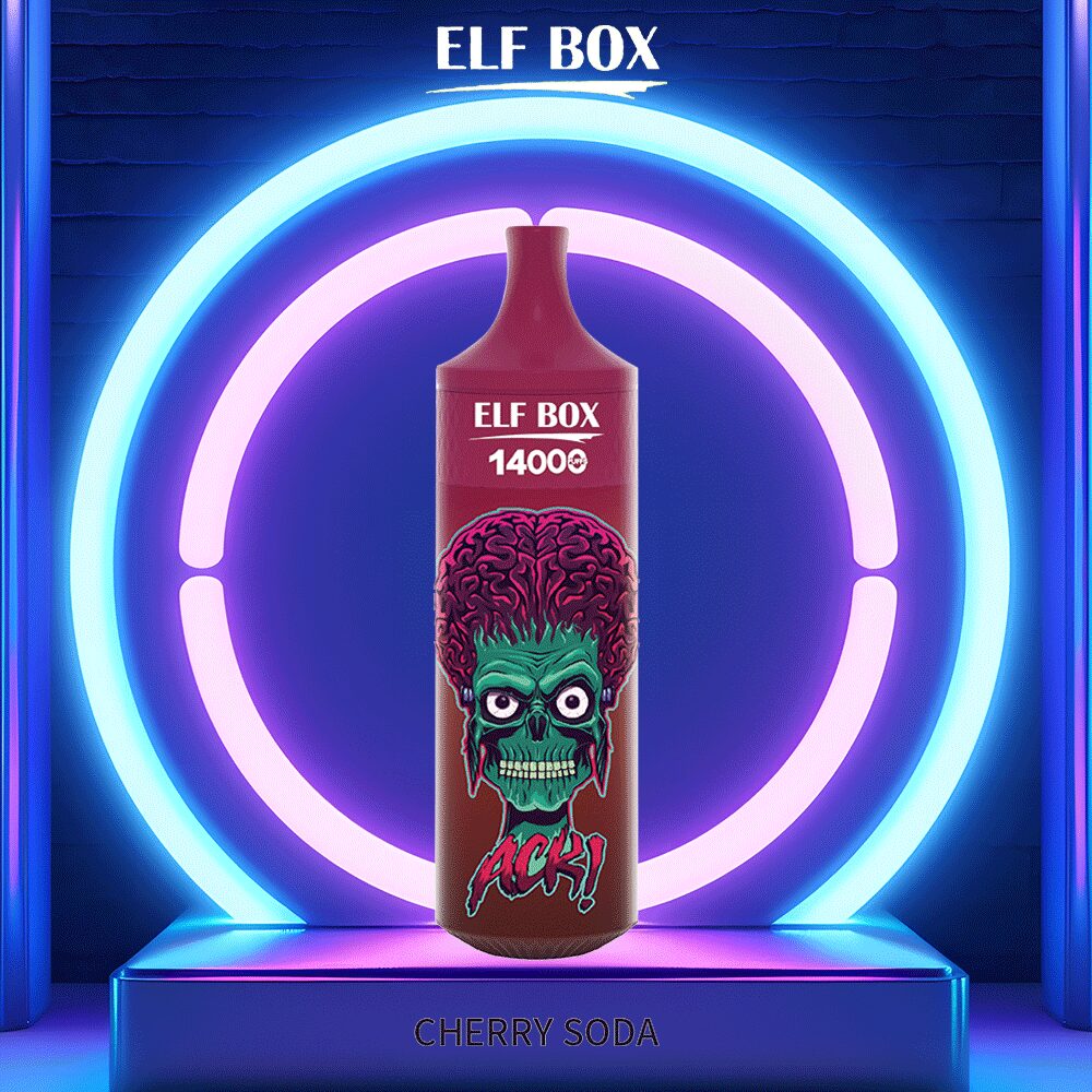 ELF BOX 14000 Puffs Edition Disposable in Cherry Soda flavor