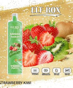 ELF BOX LS15000 Direct To Lung Disposable 15000 Puffs New in Strawberry Kiwi flavor