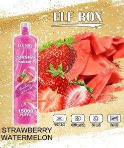 ELF BOX LS15000 Direct To Lung Disposable 15000 Puffs New in Strawberry Watermelon flavor