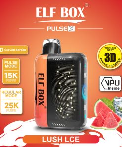 ELF Box Pulse X 25000 25K Puffs Gypsophila Hottest Disposable Vape in Lush Ice flavor