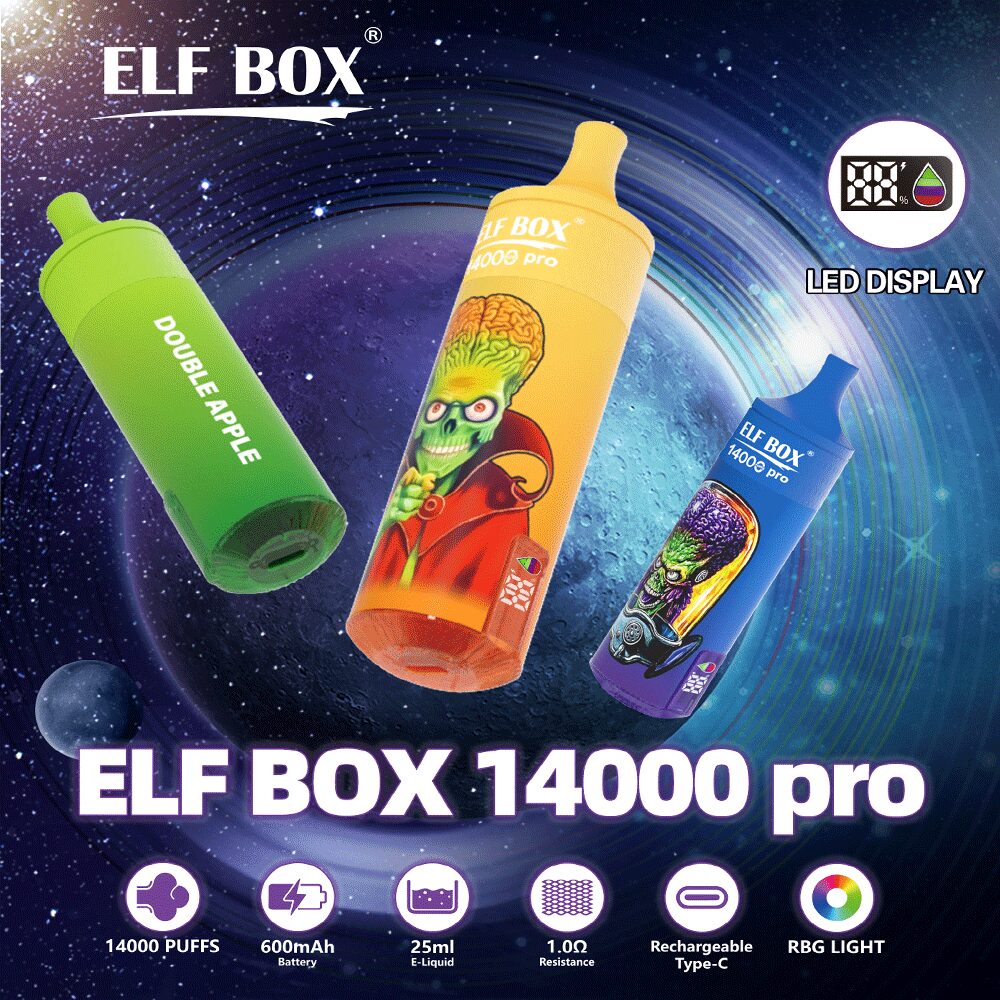 ELF BOX RGB 14000 Pro LED Display Edition 14000 Puffs Disposable product image
