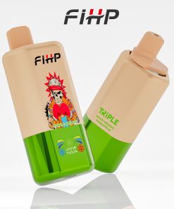FIHP 60000 60k Puffs 3 in 1 Flavors Rechargeable LED Display Disposable Vape in Strawberry Raspberry&Triple Melon&Sour Mango Pineapple flavor