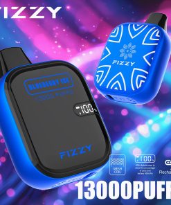 Fizzy Boom 13000 13K Puffs Small Edition LCD Display Disposable Vape in Blueberry Ice flavor