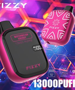 Fizzy Boom 13000 13K Puffs Small Edition LCD Display Disposable Vape in Watermelon Cherry flavor