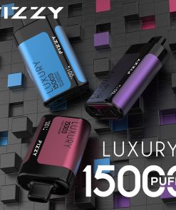 Imagen del producto: Vaporizador desechable Fizzy Luxury 15000 (15 000 caladas) con pantalla LCD
