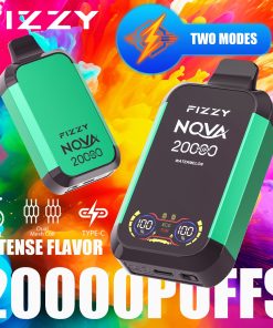 Fizzy Nova 20000 20K Puffs Edition Dual Mesh LCD Display Disposable Vape in Watermelon flavor