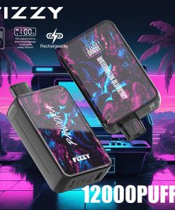 Fizzy Pandora 12000 12K Puffs 2% 5% Nicotine Edition LCD Display Disposable Vape in Blueberry flavor