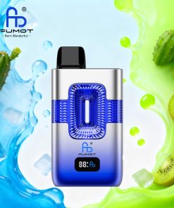 Fumot ECO 2in1 50000 50K Puffs Double Flavors Smart Display Rechargeable Disposable Vape in Cactus Ice & Cactus Kiwi flavor