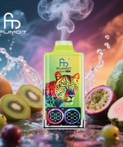 Fumot Leopard 40000 40K Puffs Edition Dual Mesh LCD Display Disposable Vape in fumot leopard 40000 40k kiwi passion fruit guava flavor