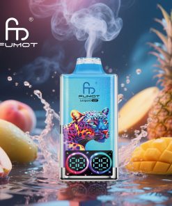 Fumot Leopard 40000 40K Puffs Edition Dual Mesh LCD Display Disposable Vape in fumot leopard 40000 40k peachy mango pineapple flavor