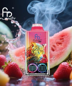 Fumot Leopard 40000 40K Puffs Edition Dual Mesh LCD Display Disposable Vape in fumot leopard 40000 40k strawberry watermelon flavor