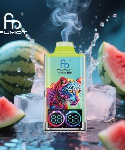 Fumot Leopard 40000 40K Puffs Edition Dual Mesh LCD Display Disposable Vape in fumot leopard 40000 40k watermelon ice flavor