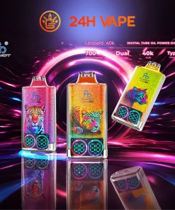 Fumot Leopard 40000 40K Puffs Edition Dual Mesh LCD Display Disposable Vape product image