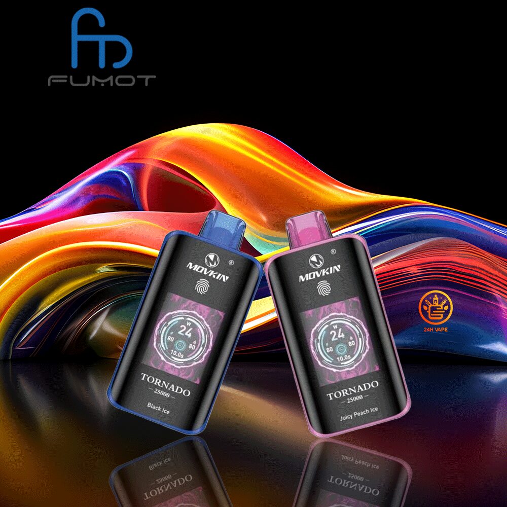 Fumot MOVKIN Tornado 25000 25K Puffs Touch Switch Disposable Vape product image