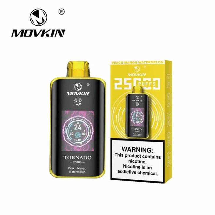 Fumot MOVKIN Tornado 25000 25K Puffs Touch Switch Disposable Vape random flavor option image