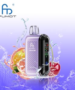 Fumot Tornado 20000 20K Puffs Vape Dual Mesh LED Display Disposable Vape in Cherry Lime flavor