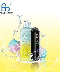 Fumot Tornado 20000 20K Puffs Vape Dual Mesh LED Display Disposable Vape in Cotton Candy flavor
