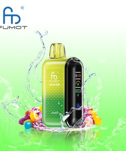 Fumot Tornado 20000 20K Puffs Vape Dual Mesh LED Display Disposable Vape in Skittles flavor