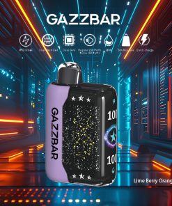 Gazzbar 30000 Gypsophila 30000 30K Puffs Hottest LED Display Disposable Vape in Lime Berry Orange flavor