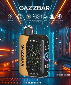 Gazzbar 30000 Gypsophila 30000 30K Puffs Hottest LED Display Disposable Vape in Mexico Mango flavor