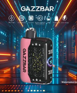 Gazzbar 30000 Gypsophila 30000 30.000 Züge – der angesagteste Einweg-Vape mit LED-Display im Geschmack „Watermelon Ice“