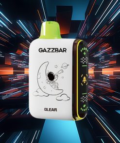 Gazzbar Rocket 20000: vaporizzatore usa e getta da 20.000 boccate con doppio filtro a rete e display LED, gusto neutro