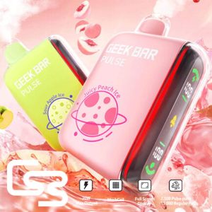 Produktbild: GEEK BAR PULSE Einweg-Vape-Pod mit 15.000 Zügen und Dual-Mesh-Technologie