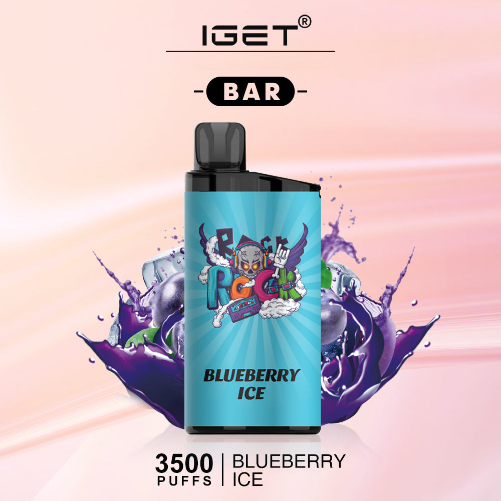 IGET Bar 3500 Puffs 5% Nicotine Disposable Vape random flavor option image