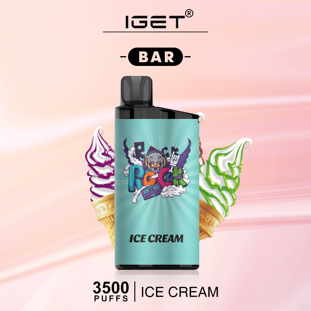 IGET Bar 3500 Puffs 5% Nicotine Disposable Vape random flavor option image