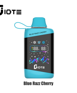 IQTE 45000 45k Puffs Advanced Fingerprint Touch Confrol LCD Display Disposable Vape in iqte 45000 45k blue razz cherry flavor