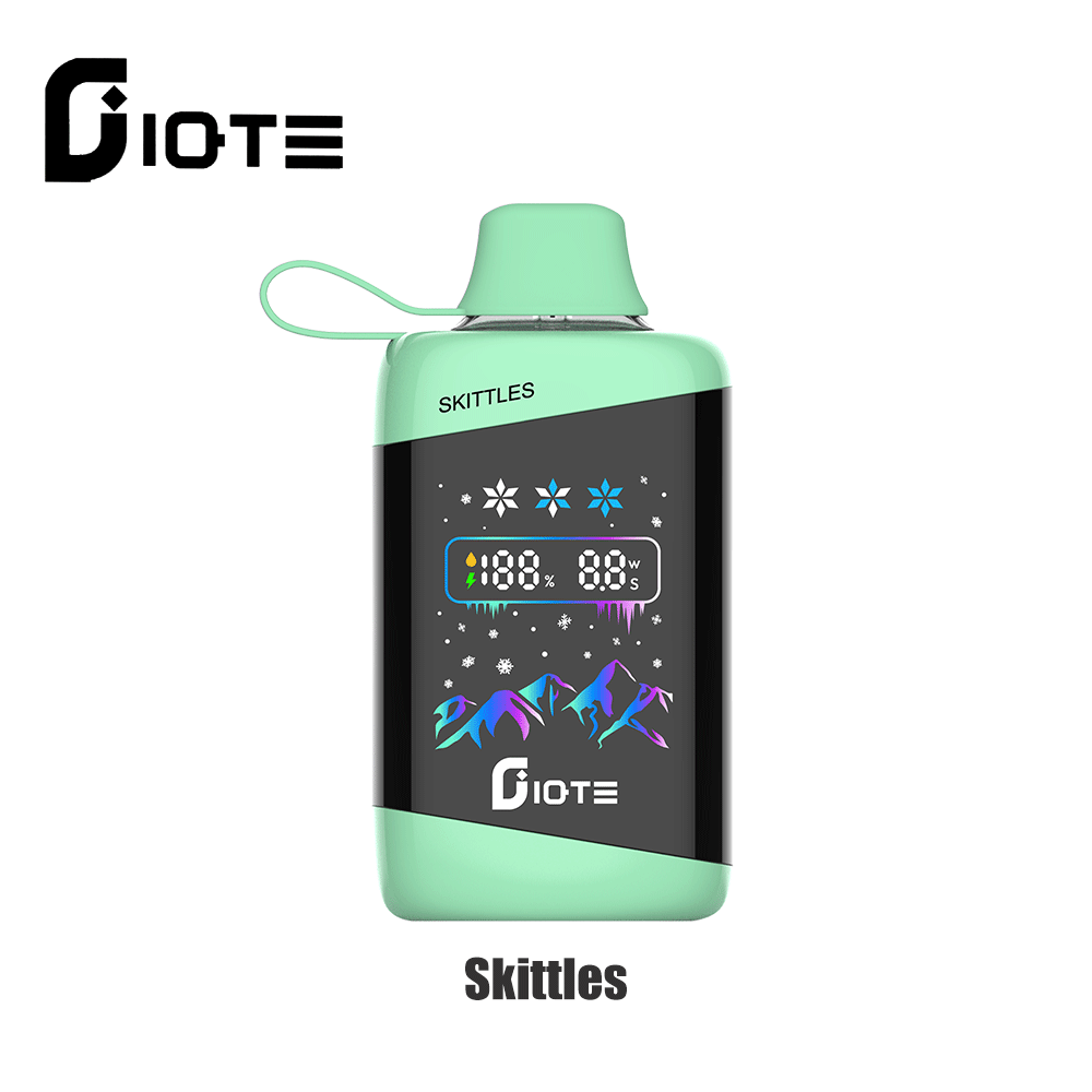 IQTE 45000 45k Puffs Advanced Fingerprint Touch Confrol LCD Display Disposable Vape in iqte 45000 45k skittles flavor
