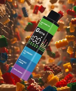 IQTE Maha Kit 2400 Puffs Pod System Toy Bricks 3D Display 2% 5% Disposable Vape in 1. Watermelon Ice + 2. Blueberry Ice + 3. Blue Razz Lemon + 4. Mixed