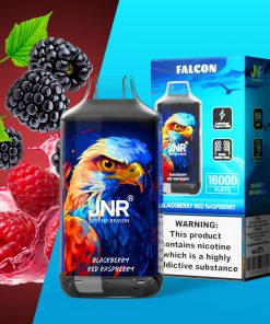 JNR FALON 16000 16K Puffs Edition Disposable Vape in Blackberry Red Raspberry flavor