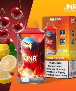 JNR FALON 16000 16K Puffs Edition Disposable Vape in jnr falon 16000 cherry lemon flavor