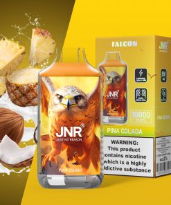 JNR FALON 16000 16K Puffs Edition Disposable Vape in jnr falon 16000 pina colada flavor