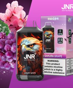 JNR FALON 16000 16K Puffs Edition Disposable Vape in jnr falon 16000 sakura grape flavor