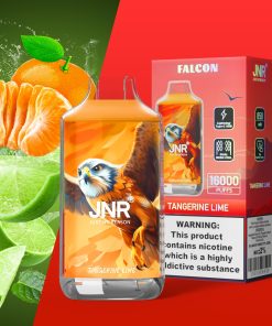 JNR FALON 16000 16K Puffs Edition Disposable Vape in jnr falon 16000 tangerine lime flavor