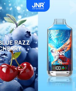 JNR FALCON X 18000 18k Puffs Model LED Display Disposable Vape in Blue Razz Cherry flavor