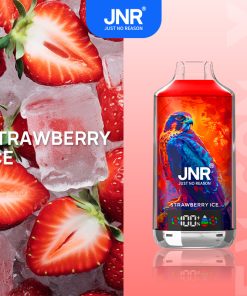 JNR FALCON X 18000 18k Puffs Model LED Display Disposable Vape in Strawberry Ice flavor