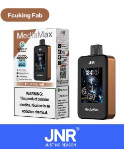 JNR Media Max 40000 40K Puffs Intelligent Disposable Vape in Fcuking Fab flavor
